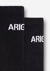 Arigato Logo Tube Socks - Black