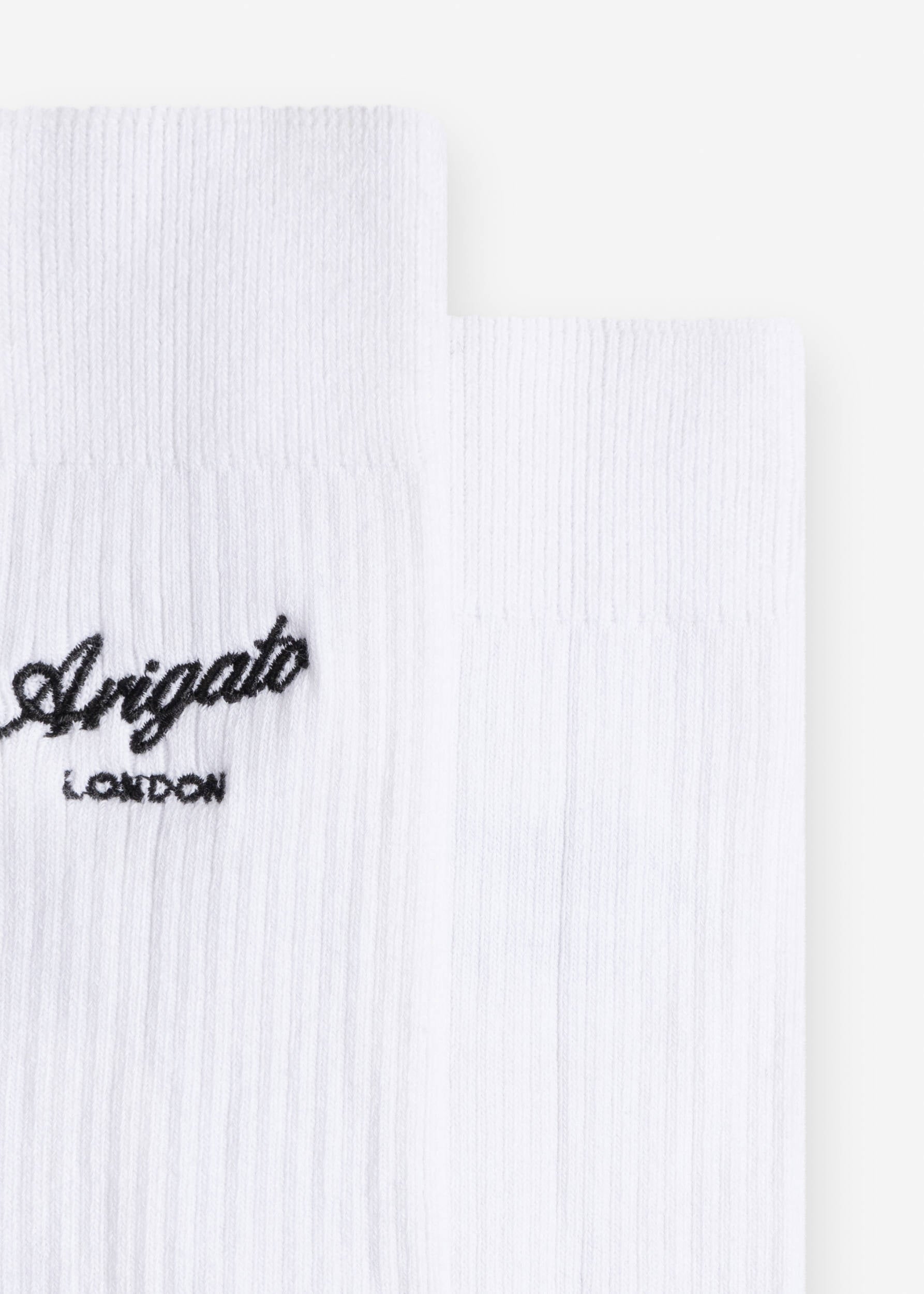 London Tube Sock - White