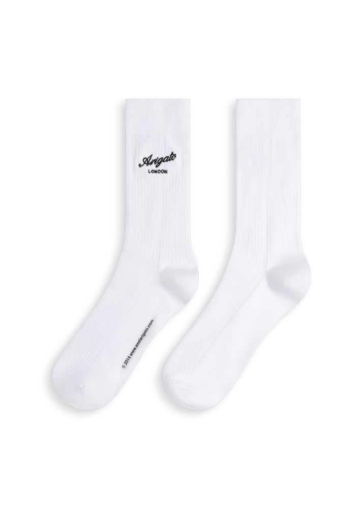 London Tube Sock - White
