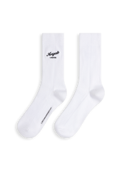 London Tube Sock - White
