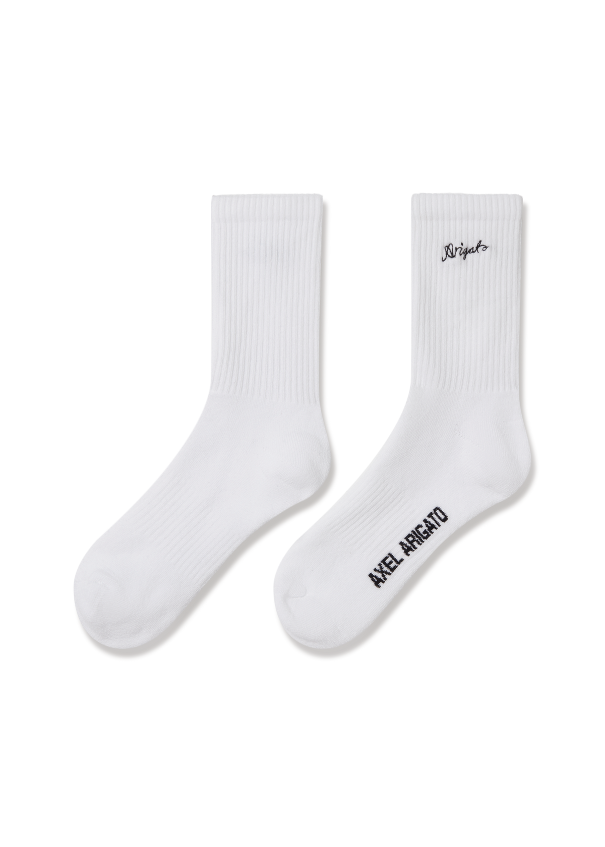 Scribble Arigato Tube Socks - White