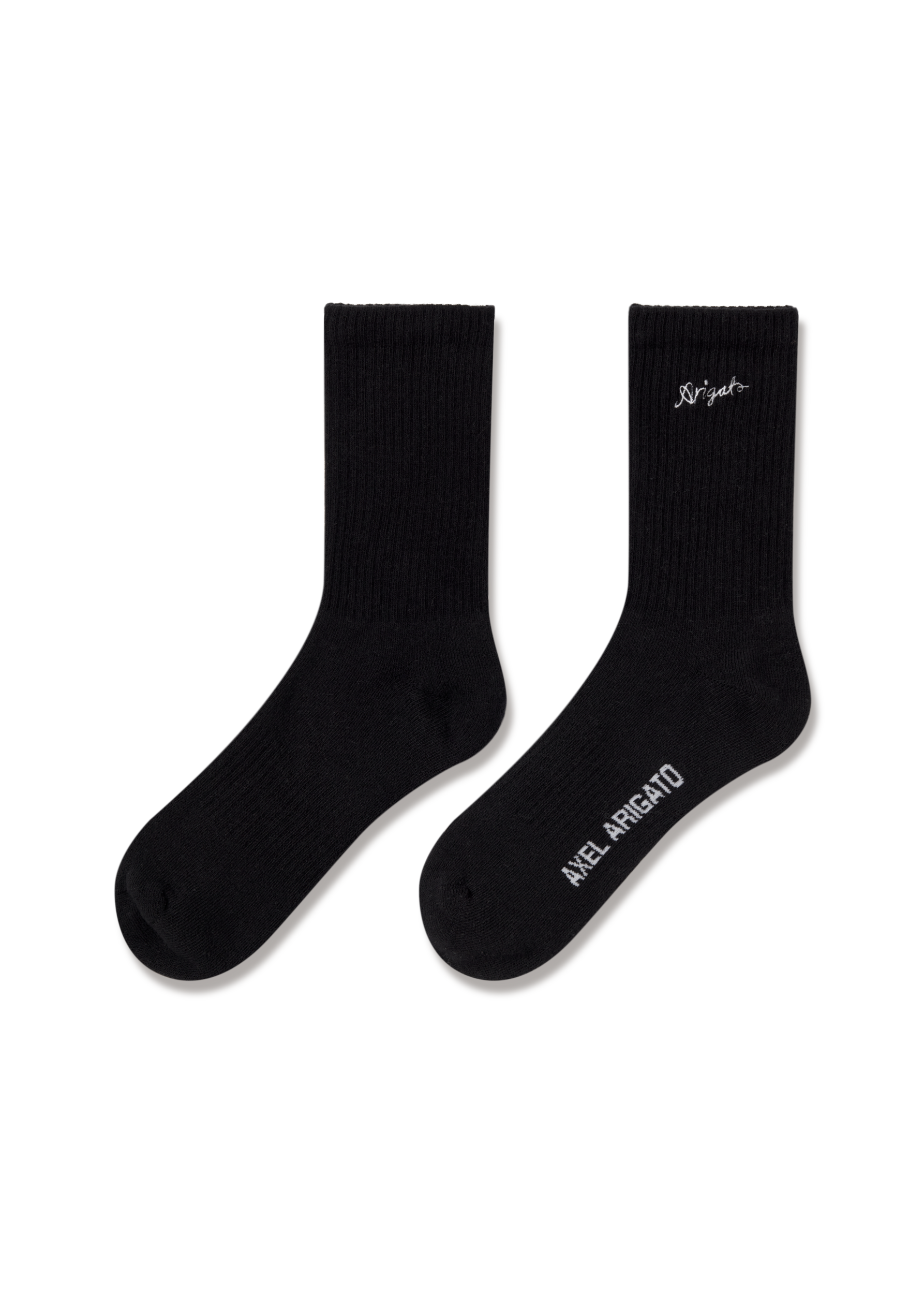 Scribble Arigato Tube Socks - Black