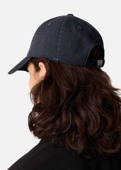 Floral Washed Cap - Dark Grey