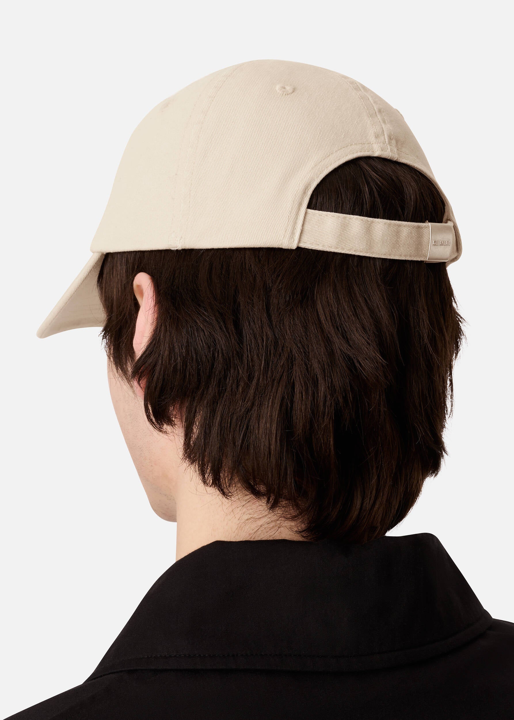 Floral Washed Cap - Beige