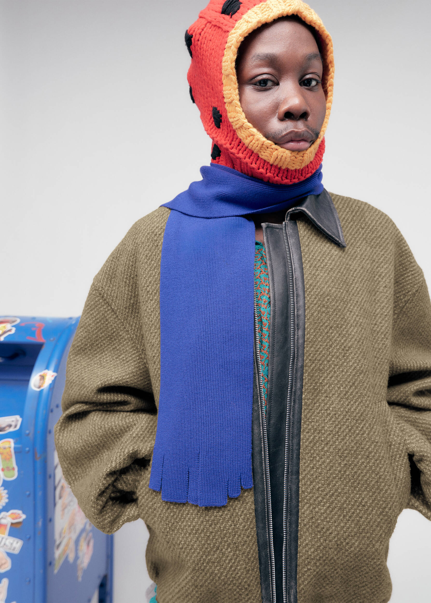 Icon Balaclava x akaia RK - Red/Black