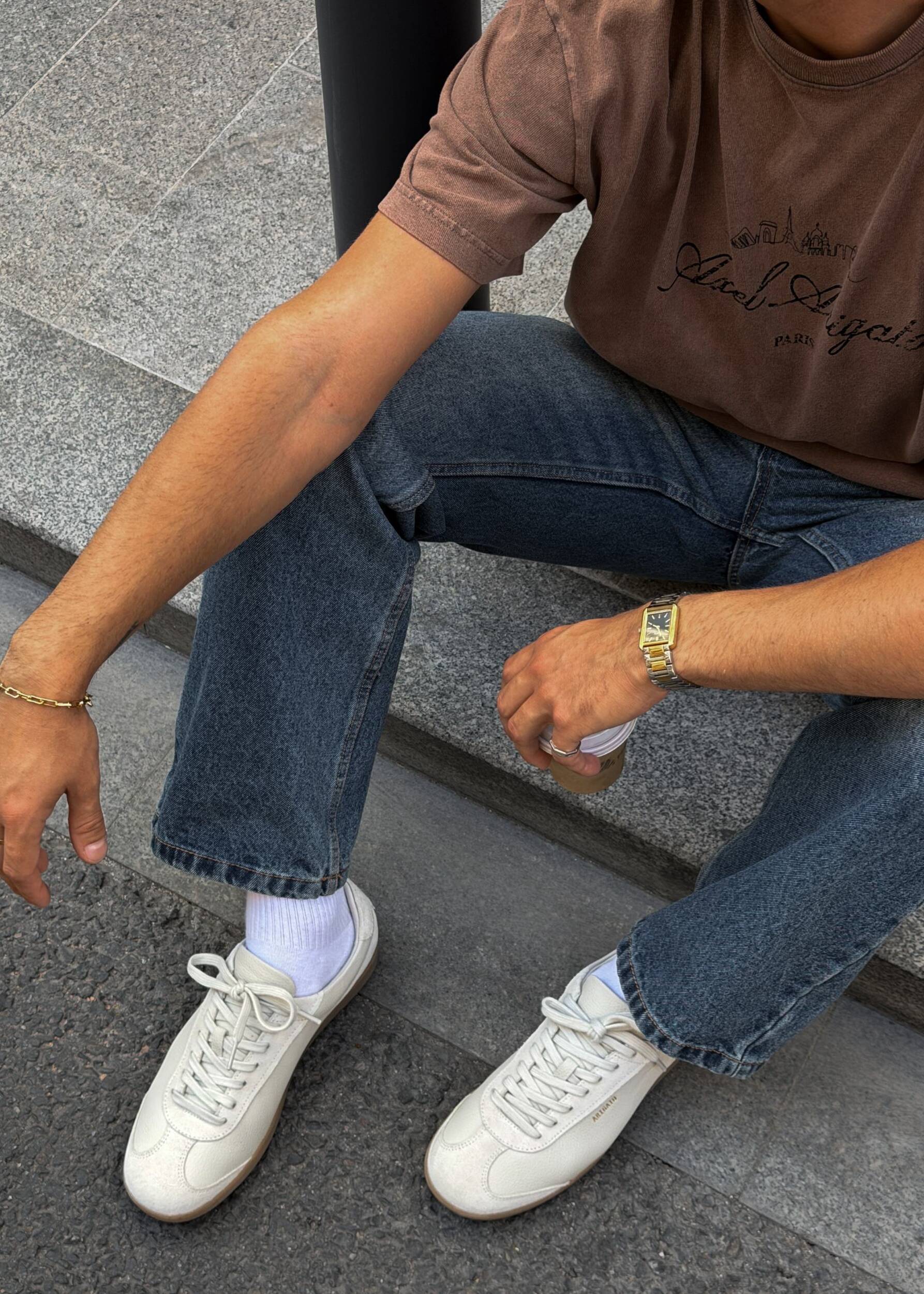 Zane Sneaker - Off White/Gum